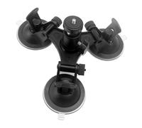 Supporto per treppiede con base a tripla ventosa per veicolo per auto per