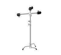 Supporto per treppiede da scrivania HUIOP Mini C-Stand 20,8 pollici Treppiede da scrivania Treppiede per telefono Lega di alluminio acità di carico 10 kg / 22 libbre 2 sezioni con treppiede da tavolo