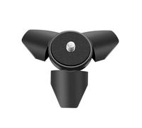 Supporto per treppiede in lega di alluminio a sgancio rapido, adattatore da 1/4 pollici, adattatore da viaggio per fotocamera