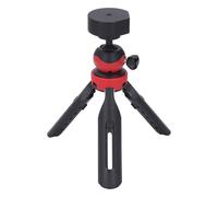 Supporto per treppiede Mini supporto per treppiede Mini in lega di alluminio con adattatore, altezza regolabile e inclinazione a360°,kit di accessori