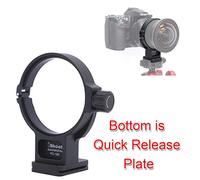 Supporto per treppiede, obiettivo per fotocamera Nikon PC NIKKOR 19 mm f/4E ED Tilt-Shift Lente, piastra a sgancio rapido da 50 mm, compatibile con testa a sfera per treppiede di Arca-Swiss PMG SUNWAYFOTO