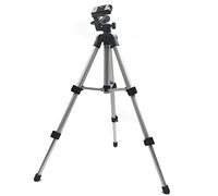 Supporto per treppiede per fotocamera pieghevole professionale Vite di supporto Stabilizzatore per treppiede a testa fluida a 360 gradi Alluminio con clip per supporto per telefono (B universale)