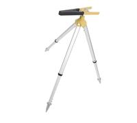 Supporto per Treppiede per Stazione Totale in Lega di Alluminio Leggero e Robusto, di Supporto per Palo Mini Prismatico Regolabile 46 a 60 Cm per Posizioni di Difficile Accesso