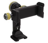 Supporto per Treppiede per Telefono, Supporto per Treppiede per Smartphone Rotante a 360 Gradi Lega di Alluminio Antiscivolo con Scarpa Fredda per Luce Fotografica per Diversi Angoli di Ripresa