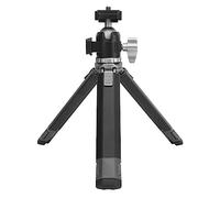 Supporto per Treppiede Regolabile da 8 Kg con Porta per Slitta Fredda e Piedini in Gomma Stabili, Staffa Multiuso da Tavolo/portatile, Supporta Telefoni, Fotocamere, Proiettori