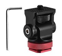 Supporto per treppiedi DSLR con supporto per slitta a lumache e smorzamento regolabile per fotografia professionale Supporto per monitor hot shoe