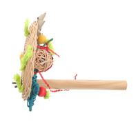 Supporto Per Trespolo Pappagalli Giocattolo Posatoio Pappagallo Uccelli