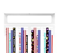 Supporto per trofei da parete in metallo con ganci - nastro, supporto per trofei da parete | espositore per trofei, piccoli ganci d'ingresso con mensola per soggiorno, camera da letto