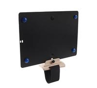 Supporto per tromba e clarinetto, supporto per clarinetto, supporto di fissaggio per spartiti musicali, struttura in PVC, perfetto per una facile gestione degli spartiti, cornetta, lira