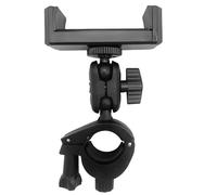 Supporto per tromba, supporto per telefono cellulare, clip per spartiti musicali, per clarinetto, lira, girevole a 360°, compatibile con la maggior parte degli smartphone