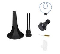 Supporto per Tromba Treppiede Pieghevole Supporto Con Spazzola per Trombe Accessori per Strumenti