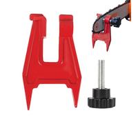 Supporto per tronco per affilare la motosega | Kit affilatura per catena motosega | Supporto per affilatura a spina | destinato a tala silvicoltura taglio potatura alberi industrie all'aperto campo e