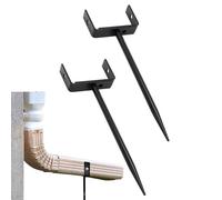 Supporto per tubi di scarico, 2 pezzi, supporto per tubi di scarico, per proprietari di casa, giardinieri, giardinieri, casa, giardino, , cantina, portalampada, prato, cortile
