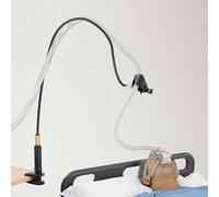 Supporto per Tubo CPAP, Supporti Collo di Cigno, Accessori Tubi Ventilazione Fisso, Antigrovigli Prevenzione Blocchi, Angolo Altezza Regolabili, Adatto per Tavolo, Sedia Comodino