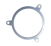 Supporto per tubo da forno in acciaio inox - tropa per stufa a legna, clip per canna fumaria | Accessori portatili per tutto il diametro esterno da 2,4 o 2,8 pollici, il morsetto per la protezione da