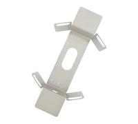 Supporto per tubo da giardino a parete, avvolgitubo da giardino in acciaio inossidabile, 35 x 10 x 6 cm, resistente supporto per tubi da giardino, confezione doppia per recinzioni, capannoni, patio