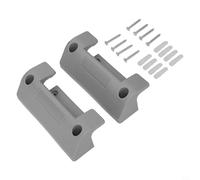 Supporto per tubo da giardino con set di viti, supporto per avvolgitubo da parete, staffa di fissaggio per tubo da giardino (2 pezzi)