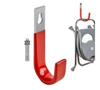 Supporto per tubo da giardino - Gancio per tubo dell'acqua in acciaio inox | Supporto per tubo flessibile in acciaio inox | Supporto per tubo da giardino per tubi idraulici, corde, cavo di prolunga