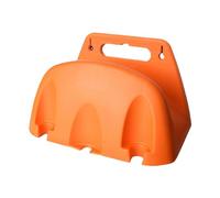 Supporto per tubo da giardino montato a parete, in metallo, robusto supporto per tubo 'acqua per esterni, avvolgitubo, gancio per tubo 'acqua durevole per prolunga, supporto per tubo