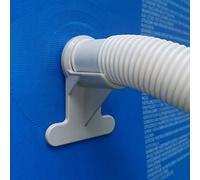 Supporto per tubo da piscina (30-37 mm), anti: ceppo, strappo, foratura, compatibile con piscine Intex & Bestway (1x)