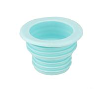 Supporto per tubo flessibile in silicone facilmente installabile, adatto per varie soluzioni idrauliche domestiche, comprese le rondelle (verde)