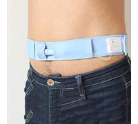 Supporto per Tubo G - Cintura per Cuscinetti per Tubi Gastrostomici - Cintura per Dialisi Addominale per Tubo Peg, Tubo G E Tubo J - Dispositivo di Fissaggio del Catetere, 2pcs, L