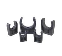 Supporto per tubo in PVC, Raccordo per tubo in plastica, PVC Pipe Clamp Garden Micro Irrigation Fittings Steady Fixed U-Type Water Pipe Strap Clip Tube Connectors 1 Pcs(INNER DIAMETER-90MM)