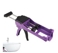 Supporto per tubo per mastice - Strumento per sigillante manuale, impugnatura a doppio design, accessorio per finitura a prova di perdite, gadget per applicazioni edili | Utilizzo professionale della