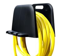 Supporto per tubo, stabile e robusto, con organizer per tubi, avvolgitubo da giardino per cavo di prolunga, per garage, giardino, prato, fattoria, terrazza, piscina, irrigazione, pulizia delle