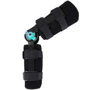 Supporto per tutore del Ginocchio Regolabile Lojax Immobilizzatore del Ginocchio Rom incernierato per lesioni ACL, MCL e PCL, ginocchini stabilizzanti ortosi, Medio Destro (53 cm)
