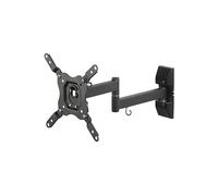 Vivanco VVTVFMOR43INCH25KG Supporto TV a parete 109,2 cm (43") Nero