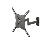 Vivanco VVTVFMOR55INCH35KG Supporto TV a parete 139,7 cm (55") Nero