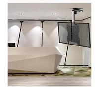 Supporto per TV da Soffitto, Staffa di montaggio a soffitto for TV con rotazione sinistra/destra di ±30° for televisori da 17-37 pollici