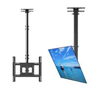 Supporto per TV da Soffitto - Staffa Regolabile per TV Inclinabile Girevole per Schermi da 32-65 pollici - Supporto per Tetto a Movimento Completo Contiene Fino a 150lbs con VESA 800 x 300mm