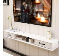 Supporto per TV galleggiante da parete, console multimediale con spazio per sistemi di intrattenimento