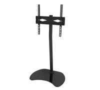 Supporto per TV girevole regolabile per TV da 32 a 60 pollici, base universale, design ad angolo salvaspazio, capacità 45 kg, ideale per camera da letto e soggiorno
