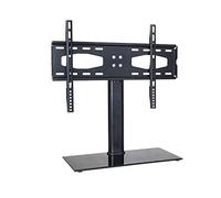 Supporto per TV portatile, ultra sottile, per TV LED, LCD, plasma da 32 a 55 pollici, altezza regolabile, supporto da tavolo per TV Full HD