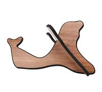 Supporto per Ukulele da 2 Pezzi Supporto per Ukulele Composito, Staffa per in Legno Espositore per Chitarra in Legno Staffa per Chitarra per Strumenti a Corda (Giallo)