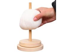 Supporto per uncinetto - Supporto per palline da portatile girevole in legno da 8,07 pollici, organizer per maglieria | Conservazione - per donne mamma adulti tessitori principale