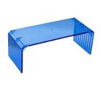 Supporto per unghie in acrilico per manicure, bracciolo, cuscino, supporto con base portalampada, 28,5 x 11,9 x 10,5 cm, per tecnici delle unghie da salone, blu