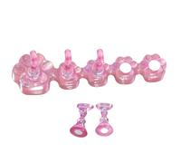 Supporto per unghie pratico - Supporto a clip riutilizzabile e sicuro | Espositore per unghie artificiali, per la formazione di manicure per salone fai da te a casa