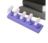 Supporto per Unghie Press-on Espositore organizzatore da manicure | Stand di Esercitazione Unghie per le Donne, il Salone, la Casa, l'Ufficio, lo Studio, la Camera da , l'Appartamento, i