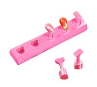 Supporto per Unghie Press On Formazione di Manicure Non Magnetica | Supporto Porta Unghie Per La Verniciatura Per I Principianti Appassionati Hobbisti Studenti Apprendimento Il Salone Lo