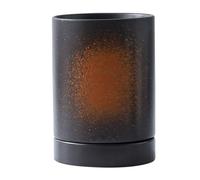 Supporto per utensili da cucina, Portautensili da cucina in ceramica con vassoio scolapiatti di base for piano di lavoro multicolore, confezione da 2(A)