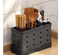 Supporto per utensili da cucina, Portautensili in acciaio inossidabile, portaposate, scolapiatti, diverse misure(B)