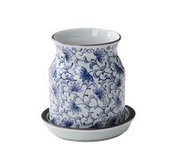 Supporto per utensili da cucina, Portautensili in ceramica in stile giapponese con base antiscivolo, 5,5 pollici, diverse misure(A)