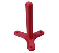 Supporto per utensili da parete in plastica da 125 mm, perfetto per garage o cantiere, salvaspazio