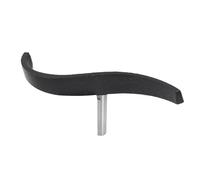 Supporto per utensili da tornio 16 mm a curva S, supporto per utensili da tornio per legno con colonna in acciaio legato da 5/8 pollici, supporto per utensili curvo in ghisa per