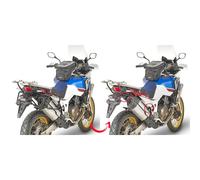 Supporto per valigie laterali per moto Givi Monokey Honda Crfd 1000L Africa Twin (18 À 19) Noir TU