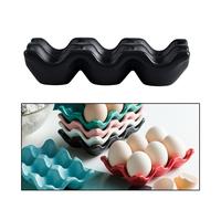 Supporto per vassoio per uova a 6 fori per cassetto espositore da banco per